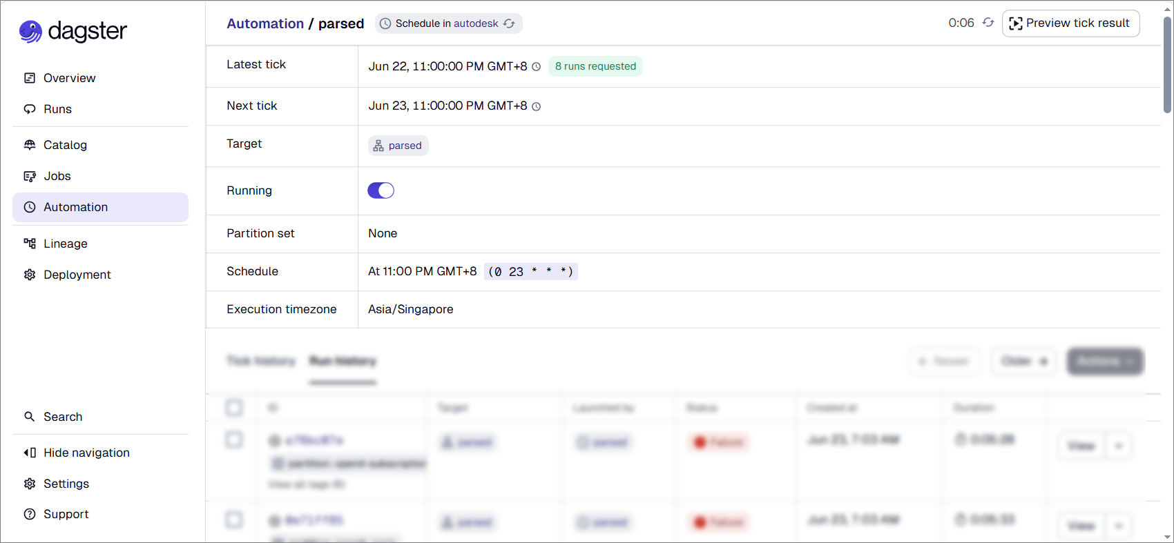 Review Automation Details